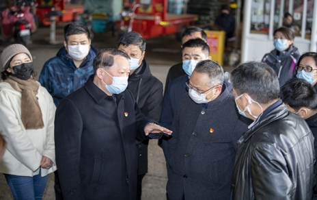 嘉興市委常委、嘉興經(jīng)開區(qū)黨工委書記陳利眾蒞臨我司指導(dǎo)防疫保供工作