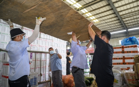 迎考，“蔬菜人”一步一腳印 （蔬菜市場創(chuàng)建持續(xù)推進系列）